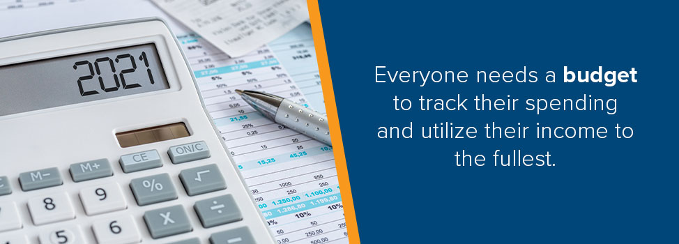 Everyone needs a budget to track their spending and utilize their income to the fullest.