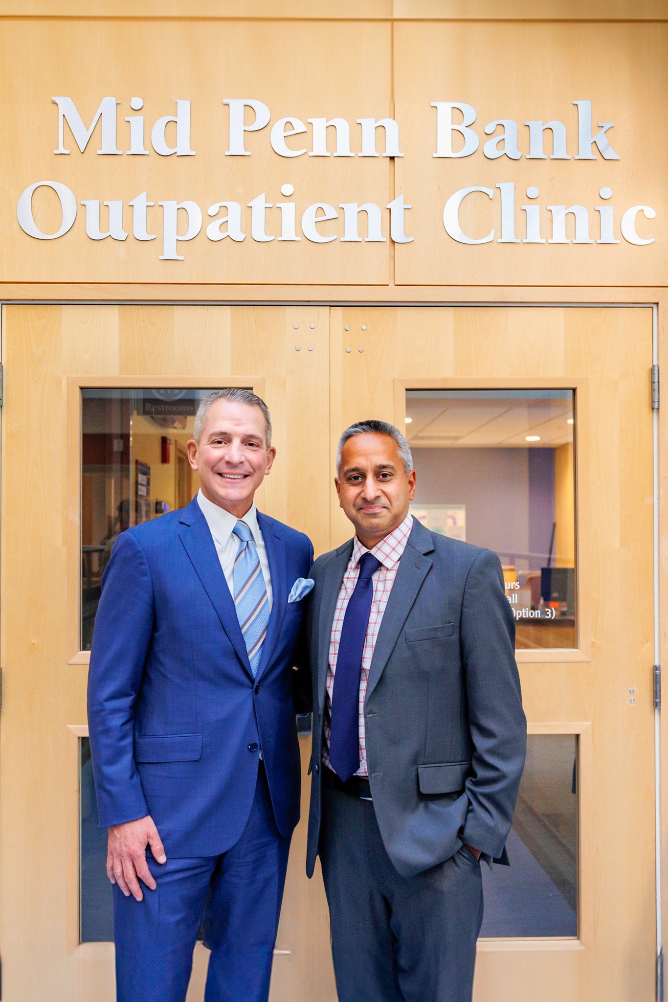 Mid Penn Bank CEO supporting local health and wellness initiatives.