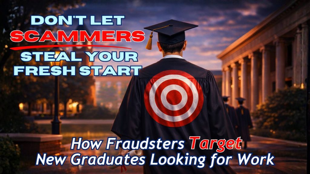 Don't Let Scammers Steal Your Fresh Start: How Fraudsters Target New Graduates Looking for Work